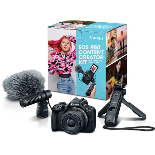 Canon EOS R50 Content Creator Kit camerasafrica